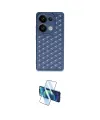 ieg™ Redmi Note 13 Pro 4G Kılıf Zirve Form - Siyah 3D Antistatik Cam Ekran Koruyucu