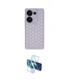 ieg™ Redmi Note 13 Pro 4G Kılıf Zirve Form - Siyah 3D Antistatik Cam Ekran Koruyucu