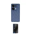ieg™ Redmi Note 13 Pro 4G Kılıf Zirve Form - Siyah 3D Antistatik Hayalet Cam Ekran Koruyucu
