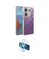 ieg™ Redmi Note 13 Pro 4G Kılıf Zirve Modern Prime - Siyah 3D Antistatik Cam Ekran Koruyucu