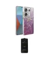ieg™ Redmi Note 13 Pro 4G Kılıf Zirve Modern Prime - Siyah 6D Antistatik Mat Seramik Hayalet Nano Ekran Koruyucu