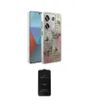 ieg™ Redmi Note 13 Pro 4G Kılıf Zirve Modern Prime - Siyah 6D Antistatik Mat Seramik Hayalet Nano Ekran Koruyucu
