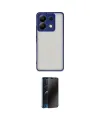 ieg™ Redmi Note 13 Pro 5G Kılıf Ahenk Çizgi Serisi - Siyah 3D Antistatik Hayalet Cam Ekran Koruyucu