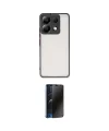 ieg™ Redmi Note 13 Pro 5G Kılıf Ahenk Çizgi Serisi - Siyah 3D Antistatik Hayalet Cam Ekran Koruyucu