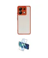 ieg™ Redmi Note 13 Pro 5G Kılıf Ahenk Çizgi Serisi - Siyah 3D Antistatik Seramik Nano Ekran Koruyucu