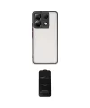ieg™ Redmi Note 13 Pro 5G Kılıf Ahenk Çizgi Serisi - Siyah 6D Antistatik Mat Seramik Hayalet Nano Ekran Koruyucu