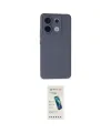 ieg™ Redmi Note 13 Pro 5G Kılıf Ahenk Serisi - Şeffaf Pasifik Cam Ekran Koruyucu
