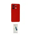 ieg™ Redmi Note 13 Pro 5G Kılıf Ahenk Serisi - Şeffaf Pasifik Cam Ekran Koruyucu