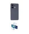 ieg™ Redmi Note 13 Pro 5G Kılıf Ahenk Serisi - Siyah 3D Antistatik Cam Ekran Koruyucu