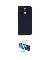 ieg™ Redmi Note 13 Pro 5G Kılıf Ahenk Serisi - Siyah 3D Antistatik Cam Ekran Koruyucu