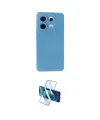 ieg™ Redmi Note 13 Pro 5G Kılıf Ahenk Serisi - Siyah 3D Antistatik Cam Ekran Koruyucu
