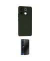 ieg™ Redmi Note 13 Pro 5G Kılıf Ahenk Serisi - Siyah 3D Antistatik Hayalet Cam Ekran Koruyucu