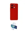 ieg™ Redmi Note 13 Pro 5G Kılıf Ahenk Serisi - Siyah 3D Antistatik Seramik Nano Ekran Koruyucu