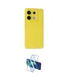 ieg™ Redmi Note 13 Pro 5G Kılıf Ahenk Serisi - Siyah 3D Antistatik Seramik Nano Ekran Koruyucu