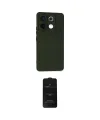 ieg™ Redmi Note 13 Pro 5G Kılıf Ahenk Serisi - Siyah 6D Antistatik Mat Seramik Hayalet Nano Ekran Koruyucu