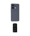 ieg™ Redmi Note 13 Pro 5G Kılıf Ahenk Serisi - Siyah 6D Antistatik Mat Seramik Hayalet Nano Ekran Koruyucu