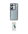 ieg™ Redmi Note 13 Pro 5G Kılıf Akış Çizgi Koleksiyonu - Şeffaf Pasifik Cam Ekran Koruyucu