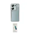 ieg™ Redmi Note 13 Pro 5G Kılıf Akış Çizgi Koleksiyonu - Şeffaf Pasifik Cam Ekran Koruyucu