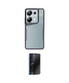 ieg™ Redmi Note 13 Pro 5G Kılıf Akış Çizgi Koleksiyonu - Siyah 3D Antistatik Hayalet Cam Ekran Koruyucu