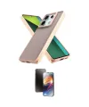 ieg™ Redmi Note 13 Pro 5G Kılıf Atlas Form - Siyah 3D Antistatik Mat Seramik Nano Ekran Koruyucu