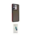 ieg™ Redmi Note 13 Pro 5G Kılıf Eksen Işık - Şeffaf Pasifik Cam Ekran Koruyucu
