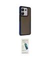ieg™ Redmi Note 13 Pro 5G Kılıf Eksen Işık - Şeffaf Pasifik Cam Ekran Koruyucu