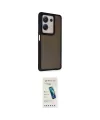 ieg™ Redmi Note 13 Pro 5G Kılıf Eksen Işık - Şeffaf Pasifik Cam Ekran Koruyucu