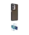 ieg™ Redmi Note 13 Pro 5G Kılıf Eksen Işık - Siyah 3D Antistatik Seramik Nano Ekran Koruyucu