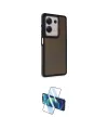 ieg™ Redmi Note 13 Pro 5G Kılıf Eksen Işık - Siyah 3D Antistatik Seramik Nano Ekran Koruyucu