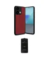 ieg™ Redmi Note 13 Pro 5G Kılıf Kıvılcım Işık Serisi - Siyah 6D Antistatik Mat Seramik Hayalet Nano Ekran Koruyucu