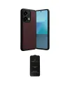 ieg™ Redmi Note 13 Pro 5G Kılıf Kıvılcım Işık Serisi - Siyah 6D Antistatik Mat Seramik Hayalet Nano Ekran Koruyucu