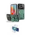 ieg™ Redmi Note 13 Pro 5G Kılıf Kıvılcım Modern Serisi - Siyah 3D Antistatik Seramik Nano Ekran Koruyucu