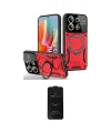 ieg™ Redmi Note 13 Pro 5G Kılıf Kıvılcım Modern Serisi - Siyah 6D Antistatik Mat Seramik Hayalet Nano Ekran Koruyucu