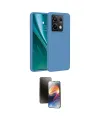 ieg™ Redmi Note 13 Pro 5G Kılıf Kozmos Yansıma Özel Seri - Siyah 3D Antistatik Mat Seramik Nano Ekran Koruyucu