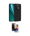 ieg™ Redmi Note 13 Pro 5G Kılıf Kozmos Yansıma Özel Seri - Siyah 3D Antistatik Mat Seramik Nano Ekran Koruyucu