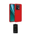 ieg™ Redmi Note 13 Pro 5G Kılıf Kozmos Yansıma Özel Seri - Siyah 6D Antistatik Mat Seramik Hayalet Nano Ekran Koruyucu