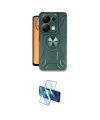 ieg™ Redmi Note 13 Pro 5G Kılıf Nova Yansıma Prime - Siyah 3D Antistatik Cam Ekran Koruyucu