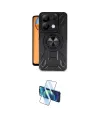 ieg™ Redmi Note 13 Pro 5G Kılıf Nova Yansıma Prime - Siyah 3D Antistatik Cam Ekran Koruyucu