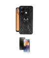 ieg™ Redmi Note 13 Pro 5G Kılıf Nova Yansıma Prime - Siyah 3D Antistatik Mat Seramik Nano Ekran Koruyucu