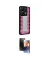 ieg™ Redmi Note 13 Pro 5G Kılıf Odak Klasik Serisi - Siyah 3D Antistatik Mat Seramik Nano Ekran Koruyucu