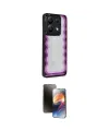 ieg™ Redmi Note 13 Pro 5G Kılıf Odak Klasik Serisi - Siyah 3D Antistatik Mat Seramik Nano Ekran Koruyucu