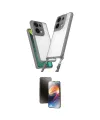 ieg™ Redmi Note 13 Pro 5G Kılıf Ufuk Klasik - Siyah 3D Antistatik Mat Seramik Nano Ekran Koruyucu