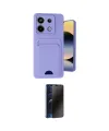 ieg™ Redmi Note 13 Pro 5G Kılıf Vadi Çizgi Prime - Siyah 3D Antistatik Hayalet Cam Ekran Koruyucu