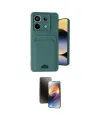 ieg™ Redmi Note 13 Pro 5G Kılıf Vadi Çizgi Prime - Siyah 3D Antistatik Mat Seramik Nano Ekran Koruyucu