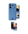 ieg™ Redmi Note 13 Pro 5G Kılıf Vadi Çizgi Prime - Siyah 3D Antistatik Mat Seramik Nano Ekran Koruyucu