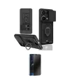 ieg™ Redmi Note 13 Pro 5G Kılıf Vadi Form Prime - Siyah 3D Antistatik Hayalet Cam Ekran Koruyucu
