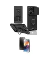 ieg™ Redmi Note 13 Pro 5G Kılıf Vadi Form Prime - Siyah 3D Antistatik Mat Seramik Nano Ekran Koruyucu