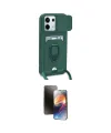 ieg™ Redmi Note 13 Pro 5G Kılıf Vadi Form Prime - Siyah 3D Antistatik Mat Seramik Nano Ekran Koruyucu