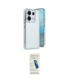 ieg™ Redmi Note 13 Pro 5G Kılıf Vadi Minimal - Şeffaf Pasifik Cam Ekran Koruyucu