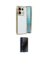 ieg™ Redmi Note 13 Pro 5G Kılıf Vadi Minimal - Siyah 3D Antistatik Hayalet Cam Ekran Koruyucu